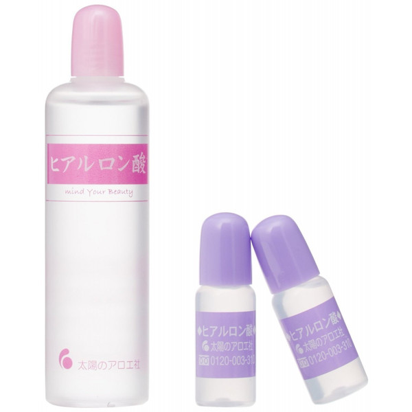 太陽のアロエ社 ヒアルロン酸 80ml+10ml×2