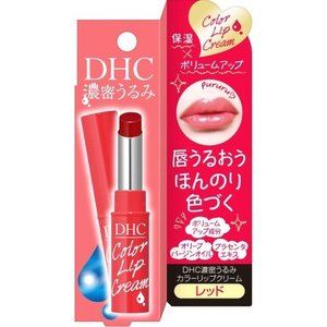 *DHC 濃密うるみカラーリップクリーム レッド 1.5g