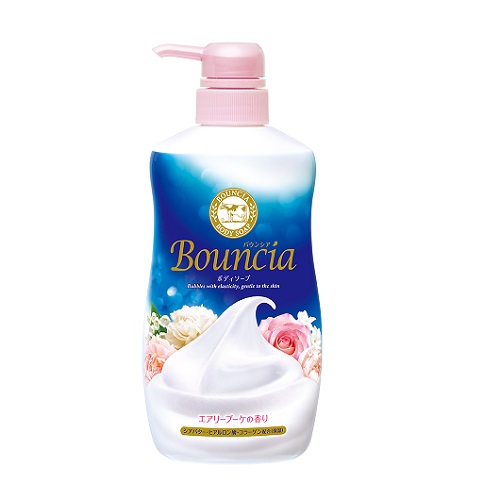 牛乳石鹸 バウンシアボディソープ エアリーブーケの香り 500ml (12)