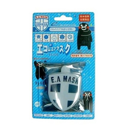 新光 エコム エアマスク バッチタイプ くまモン 青 ES-022